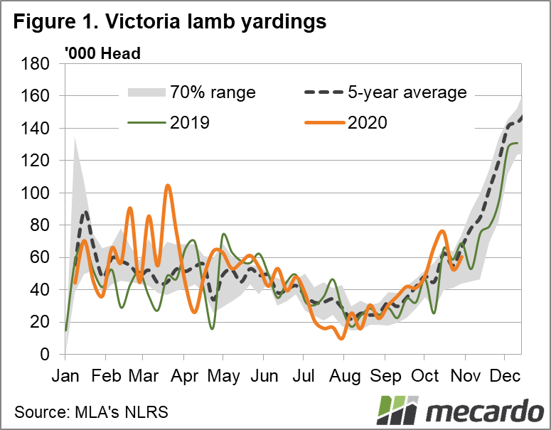 Victorian lamb yardings