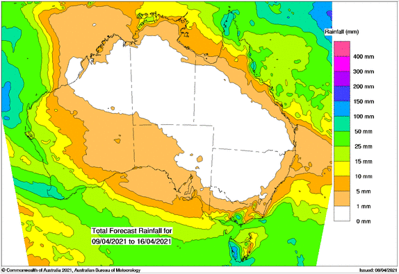 Australian Rainfall Forecast