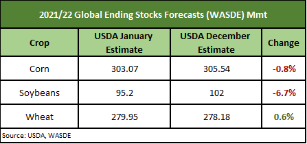 2021/22 Global stocks forecast