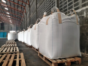 Bags of fertiliser