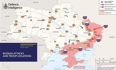 Russian attacks and troop landings, Ukraine 2022
